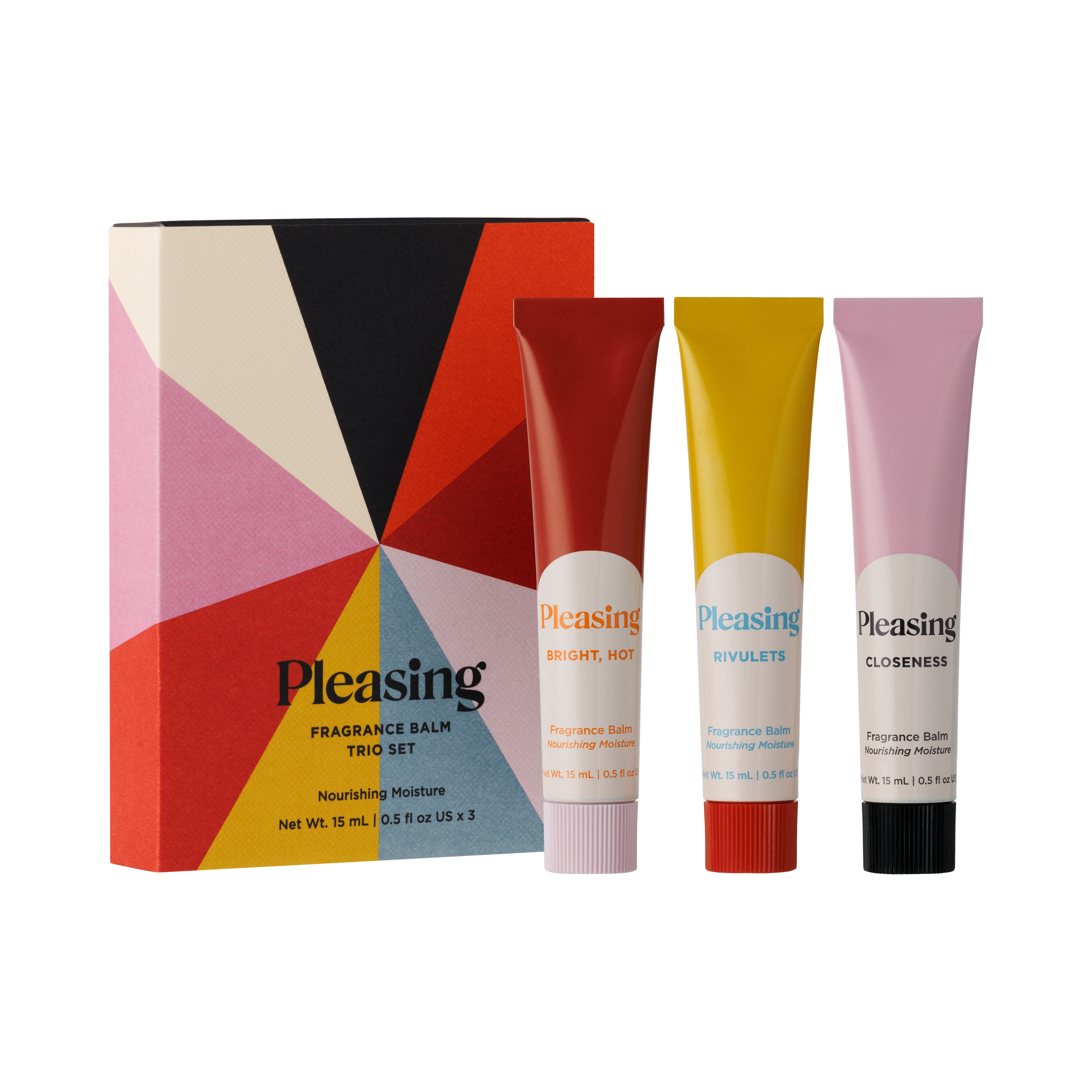Scented Hand + Nail Balm Trio Set