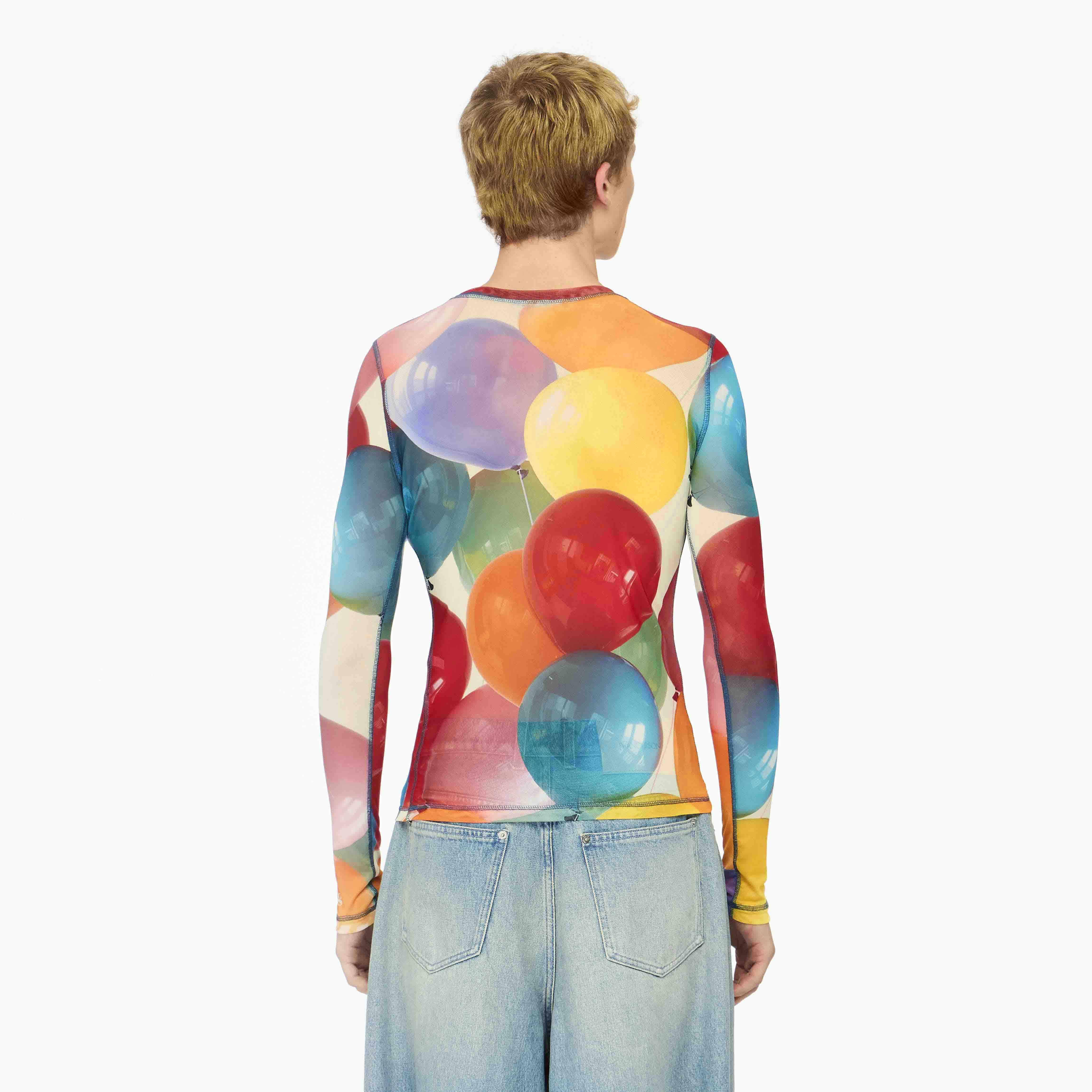 The Pleasing x JW Anderson Bunch of Balloons Semi-Sheer T-Shirt - Image 3