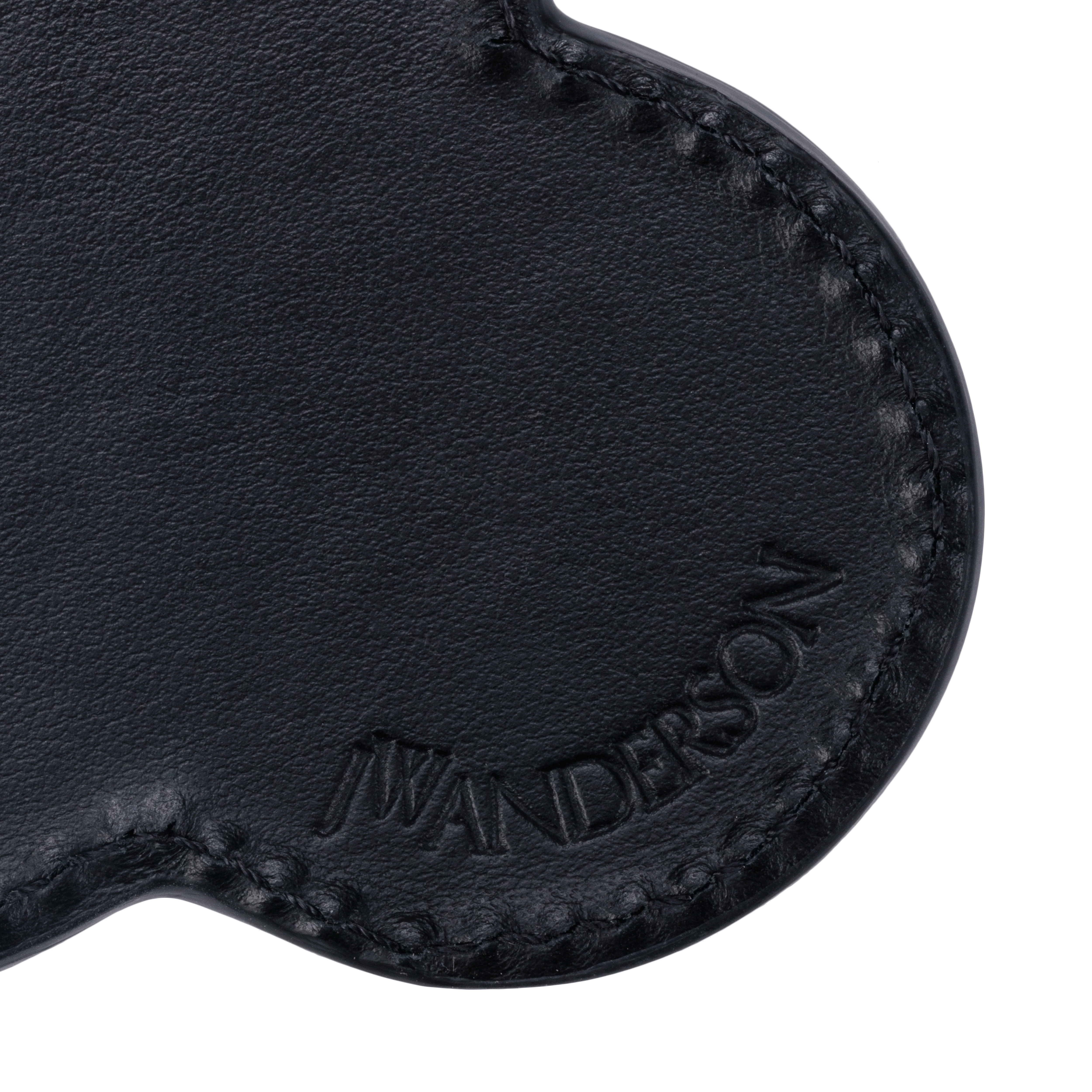 The Pleasing x JW Anderson Sparkly Leather Keyring in Yellow - Image 2