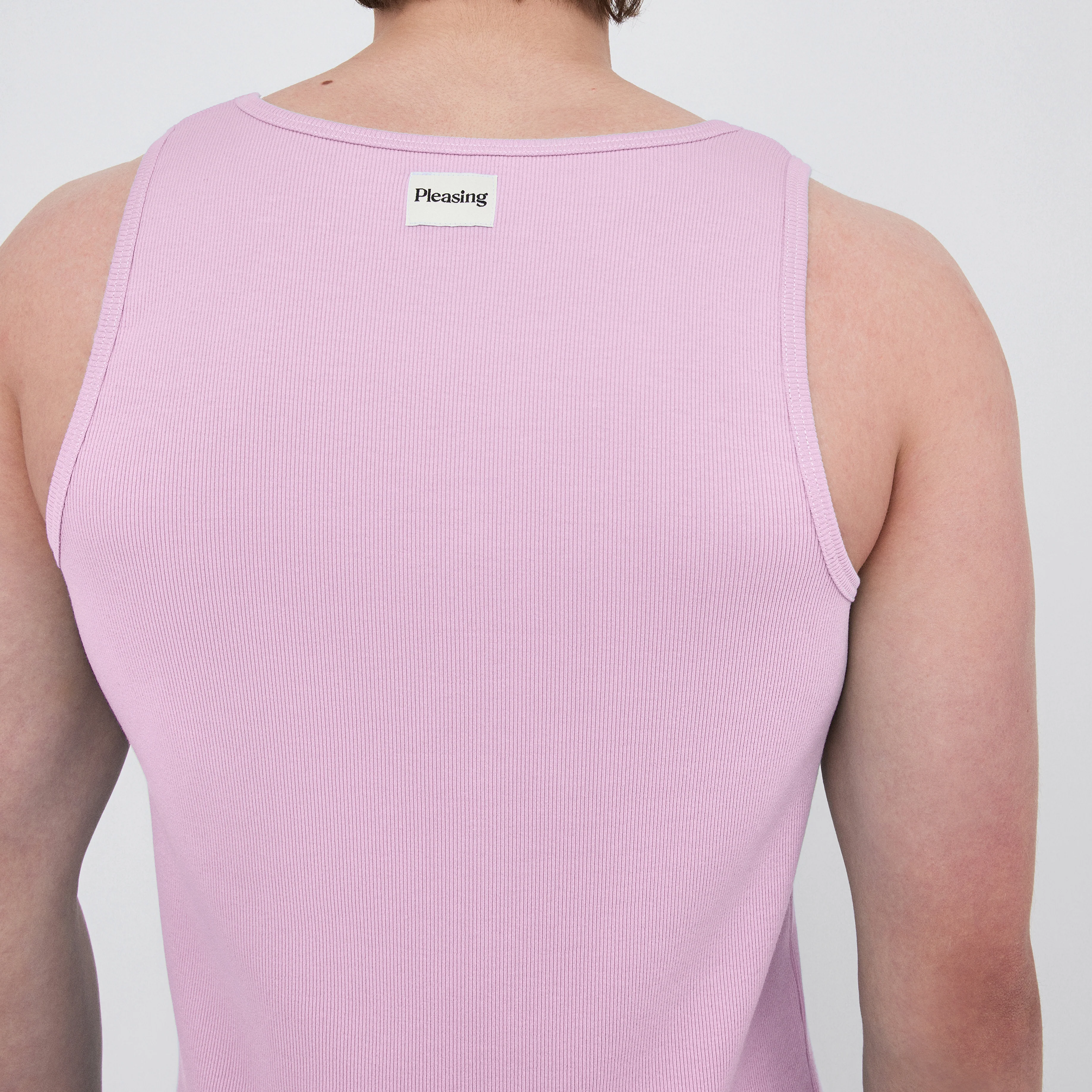 The Pleasing Ribbed Tank in Lavender - Image 22