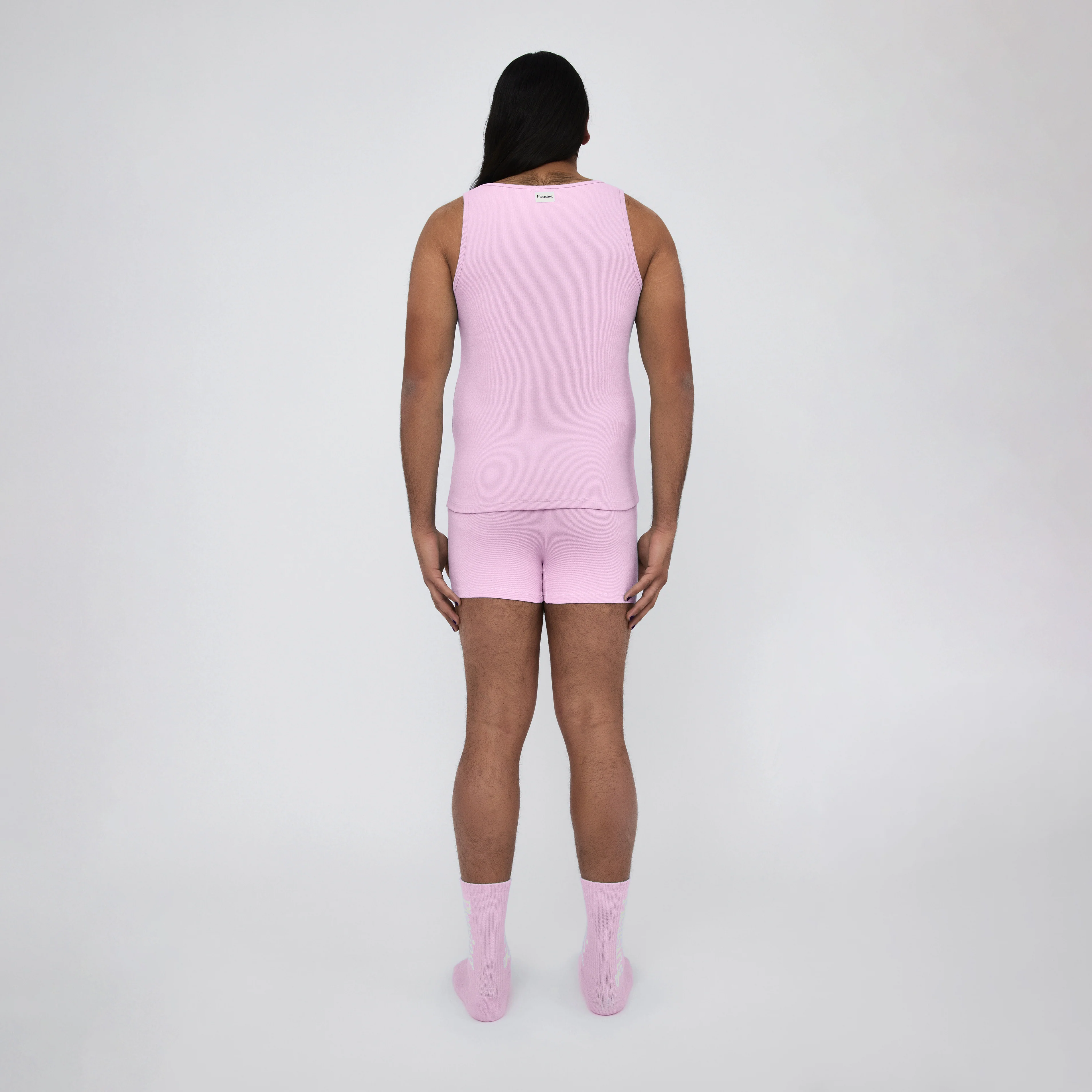 The Pleasing Ribbed Tank in Lavender - Image 30